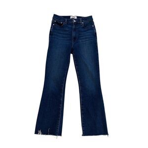 PAIGE Claudine High Rise Cropped Ankle Flare Jeans Size 26/27